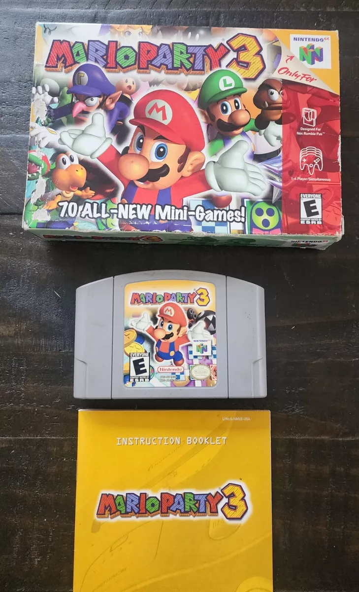 Mario Party 3 Nintendo 64 Game