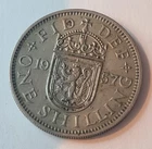 Photo of a 1957 Elizabeth II Shilling from an eBay listing that sold on Jun 18, 2026