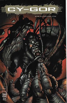 CY-GOR #2 (1993) 1ST PRINT BAG & BOARD IMAGE COMICS