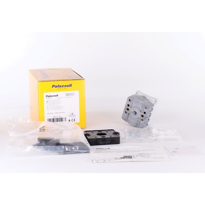 Palazzoli 268162 interruptor 2X16A Retro Man.Nera New NFP