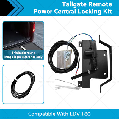 Automatic Tailgate Remote Power Central Locking Kit Suitable for LDV T60 2017-24