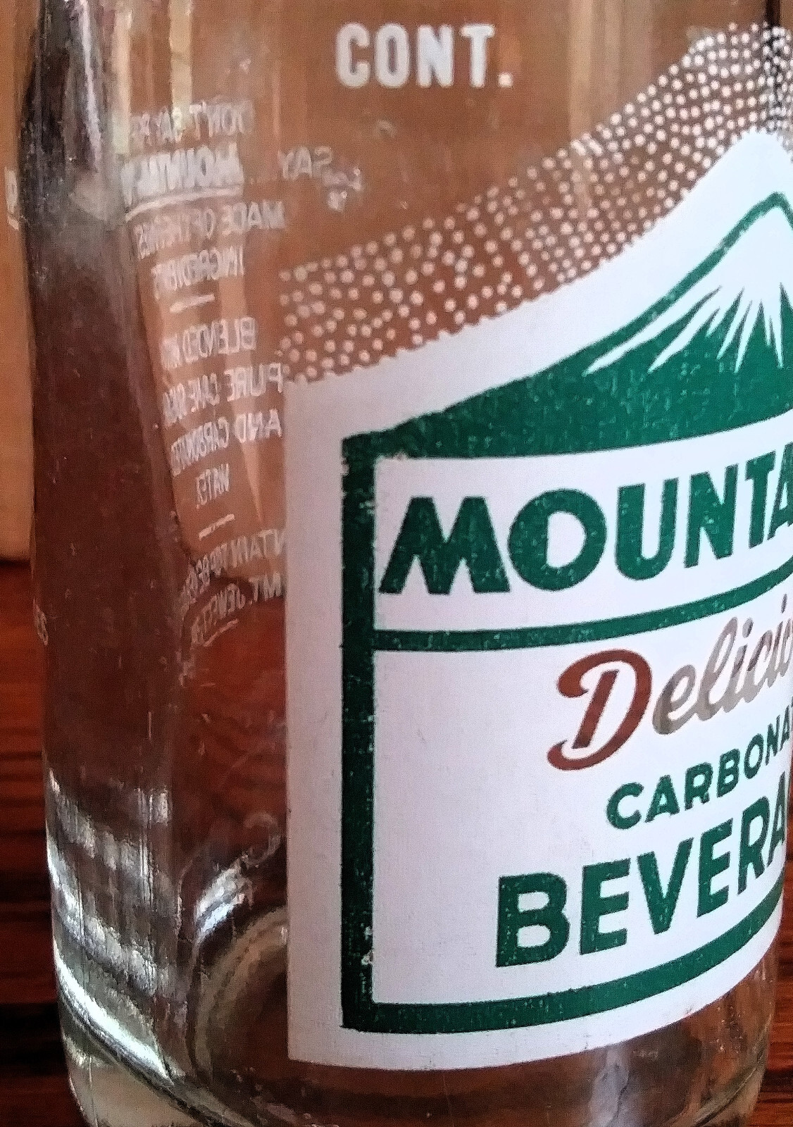 MOUNTAINTOP BEVERAGES; ACL SODA POP BOTTLE; 7OZ; MT. JEWETT, PA. eBay