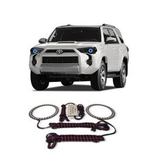 Bright Blue Angel Eye Headlight Halo Kit For Toyota 4runner 14-16 Bright Blue Angel Eye Headlight Halo Kit For Toyota 4runner 14-16