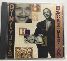 Quincy Jones - Back On The Block (CD,1989,Qwest,1st Ed) 9 26020-2, 1st PRESSING!
