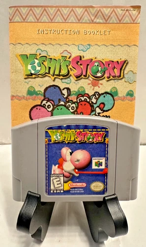 Yoshi's Story Nintendo 64 1998 (Game Cart/Manual Only) (Cleaned/Tested)