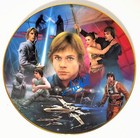 MARK HAMILL Signed Autographed Collectors Plate "STAR WARS"