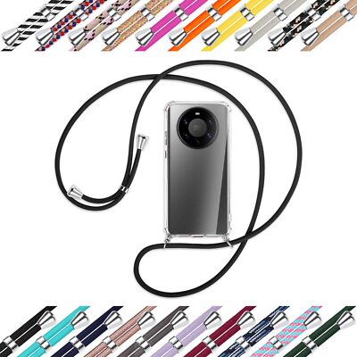 Handykette (S) für Huawei Mate 40 Pro Plus (6.67'') Umhängehülle mit Band Case