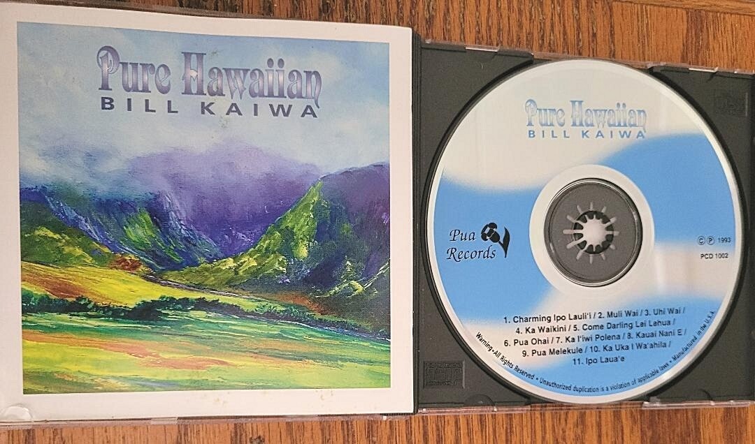 Bill Kaiwa CD Pure Hawaiian moe keale gary haleamau | eBay