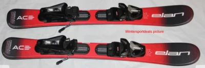 NEW 2025 Elan Formula 80 cm kids Skis System + EL 4.5 GW size adjustable Binding