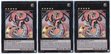 3x Cyber Drache Nova - (SDCR-DE038 - Unltd Ed - Ultra Rare) - LP - Yugioh