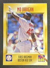1997 Sports Illustrated For Kids SIFK Mo Vaughn Baseball Card #553 Red Sox 1B