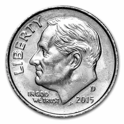 2015 D Dime 10c Coin from Mint Set