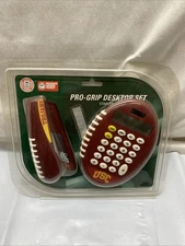 New USC Pro-Grip Desktop Set Stapler and Calculator Team Promark