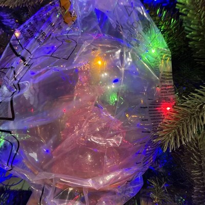 Wicked 2 For Good Light Up Glinda Popcorn Bucket Snow Globe AMC Theaters