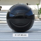 Yescom 2PCS 32" Big Shiny Inflatable Mirror Ball Giant Reusable Hanging Black — photo 9