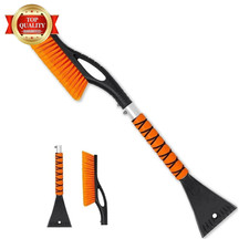 Snow Brush Ice Scraper, 27 Inch, Ice Scrapers for Car Windshield, Detachable S