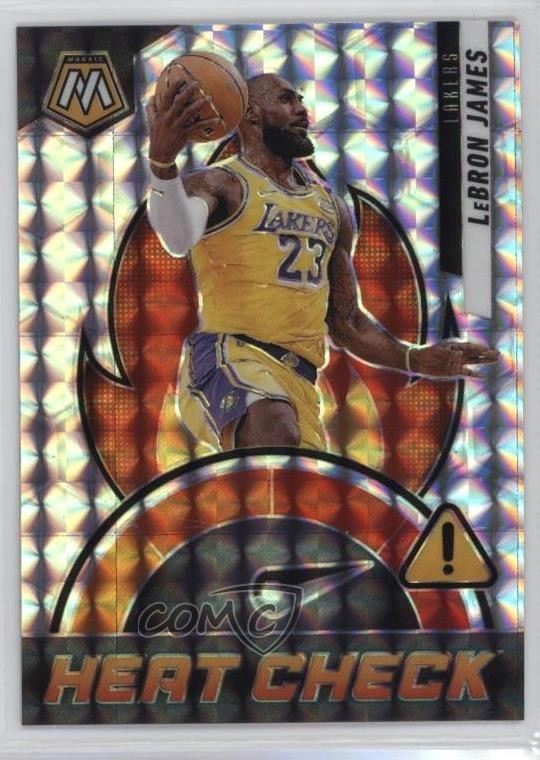 2024-25 Panini Mosaic Heat Check LeBron James #1