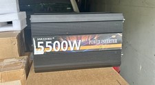 JARXIOKE 5500W 12V Power Inverter with Type-C, 3 AC Outlets Open box/ No box