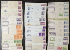 US Stamps First Day Cover Collection 1930s–40s 300+ FDCs Cachets Patriotic WWII