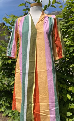 Kleid von Heart Kiss mango print  Damen Jugendliche Gr. XS S M