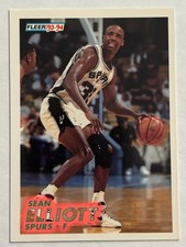 1993-94 Fleer #192 Sean Elliott San Antonio Spurs