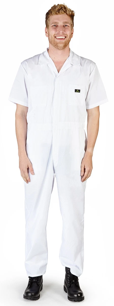 Cotton Blend White Uniform & Work Coveralls & Jumpsuits for sale