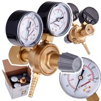 Druckminderer 300Bar CO2 Argon Mig Mag Wig Schutzgas Schweiß Gas Druckregler