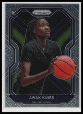 2021 Panini Prizm WNBA Premium Awak Kuier Rookie #90 Dallas Wings