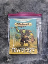 Warhammer Age of Sigmar Warscroll Cards: Ironjawz
