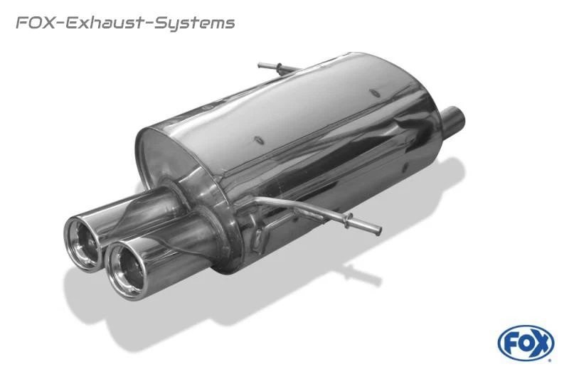 Impianto Completo Da Kat BMW 3 Serie E36 316I E 318Ti Compact 2X80MM Rotondo - Immagine 4 di 4