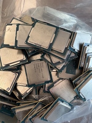 Lot of 79 - Intel Core i7-4790S/i7-4790/i7-4770 & More CPUs **UNTESTED**