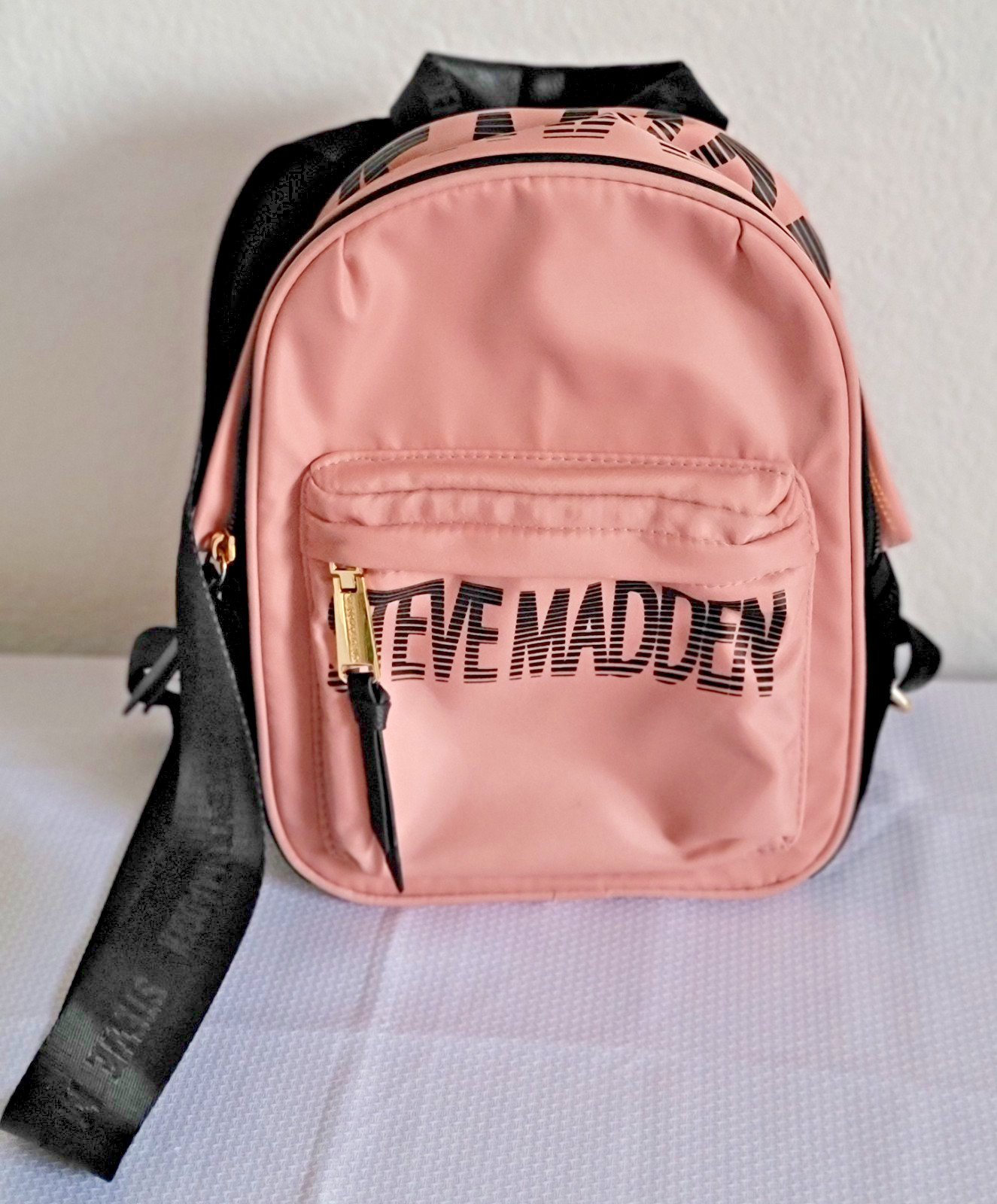 Steve Madden Mini Force Nylon Backpack - Blush Pi… - image 1
