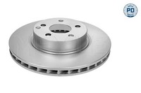 2X Bremsscheibe Vorne Meyle 083 521 2053 PD FÜR Mercedes Scheibenbremse