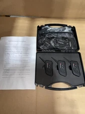 MaxQuall Professional V4 Plus Moto Riding / Referee Intercom - Set of 3 NEW