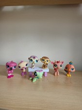 Littlest Pet Shops 7 wild animals bundle.