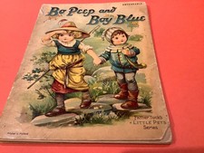 BO PEEP and BOY BLUE Father TUCK'S little pets series - Vintage Child's book - 