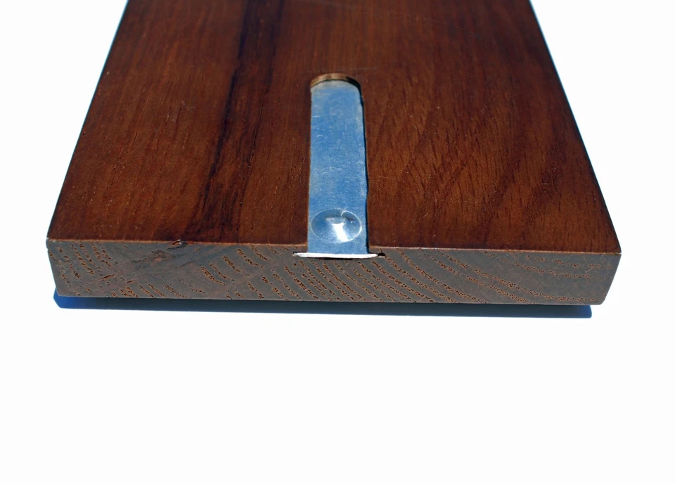 WE Games Sprint 3 Track Cribbage Set, Solid Oak Wood with Dark Stain and Inlay - Image 4 of 4