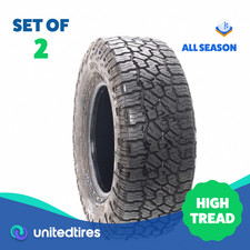 Set Of 2 Used Lt 28570r17 Falken Wildpeak At4w 116113r - 1632 Set Of 2 Used Lt 28570r17 Falken Wildpeak At4w 116113r - 1632