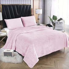 Image of Luxury Reversible Fleece Blanket Extra Large Warm Sofa Throw Double King Size