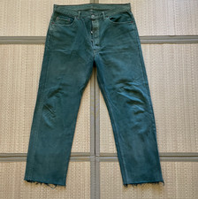 Levis 501 Made in USA Washed Green Size 36