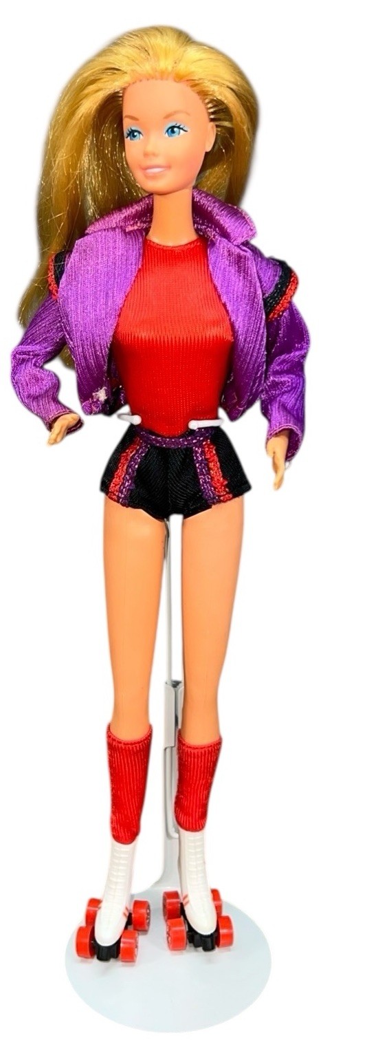 Vintage 1980 Mattel Superstar ROLLER SKATING BARBIE Doll 188