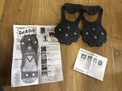 Get a Grip Advanced Large Ice, Snow Traction Spikes Anti Slip Walk Or Run 2006