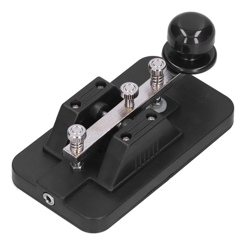 Morse Code Key Telegraph Tapper Manual CW Practice Tool Trainer z brzęczykiem - Zdjęcie 10 z 22