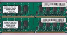 4GB 2x2GB PC2-6400 DDR2-800 UNIFOSA GU342G0ALEPR692C6F1 GDDR2-800 Ram Memory Kit