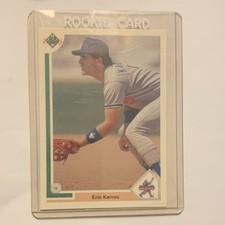 Upper Deck 1991 Eric Karros #24 Los Angeles Dodgers Baseball Card