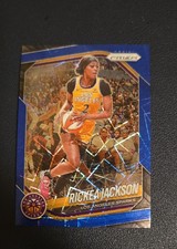 2025 Panini Prizm WNBA - Rickea Jackson #118 Blue Velocity Prizm