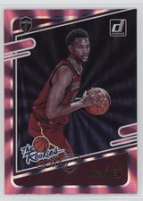 2021-22 Panini Donruss The Rookies Holo Pink Laser Evan Mobley #3 oh4