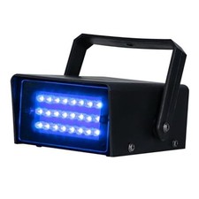 Mini LED Strobe Light Color 24 - Super Bright LED Party Light - Blue