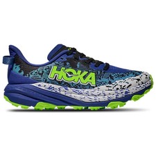 HOKA Speedgoat 6 Navy Green 1156933-NYN GS Size 4Y-7Y Kids Boys Girls Women New