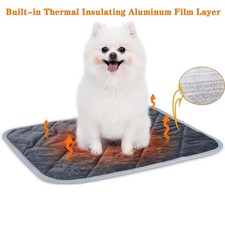 Pet Thermal Mat Self Warming Heating Hot Pad Mat for Pets Cat Dog Bed Non-slip 